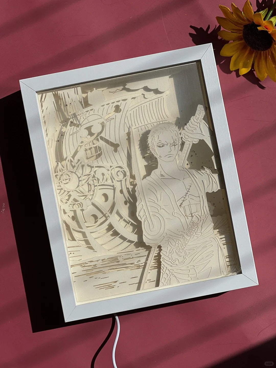 One piece: Rorona Zoro LED Painting