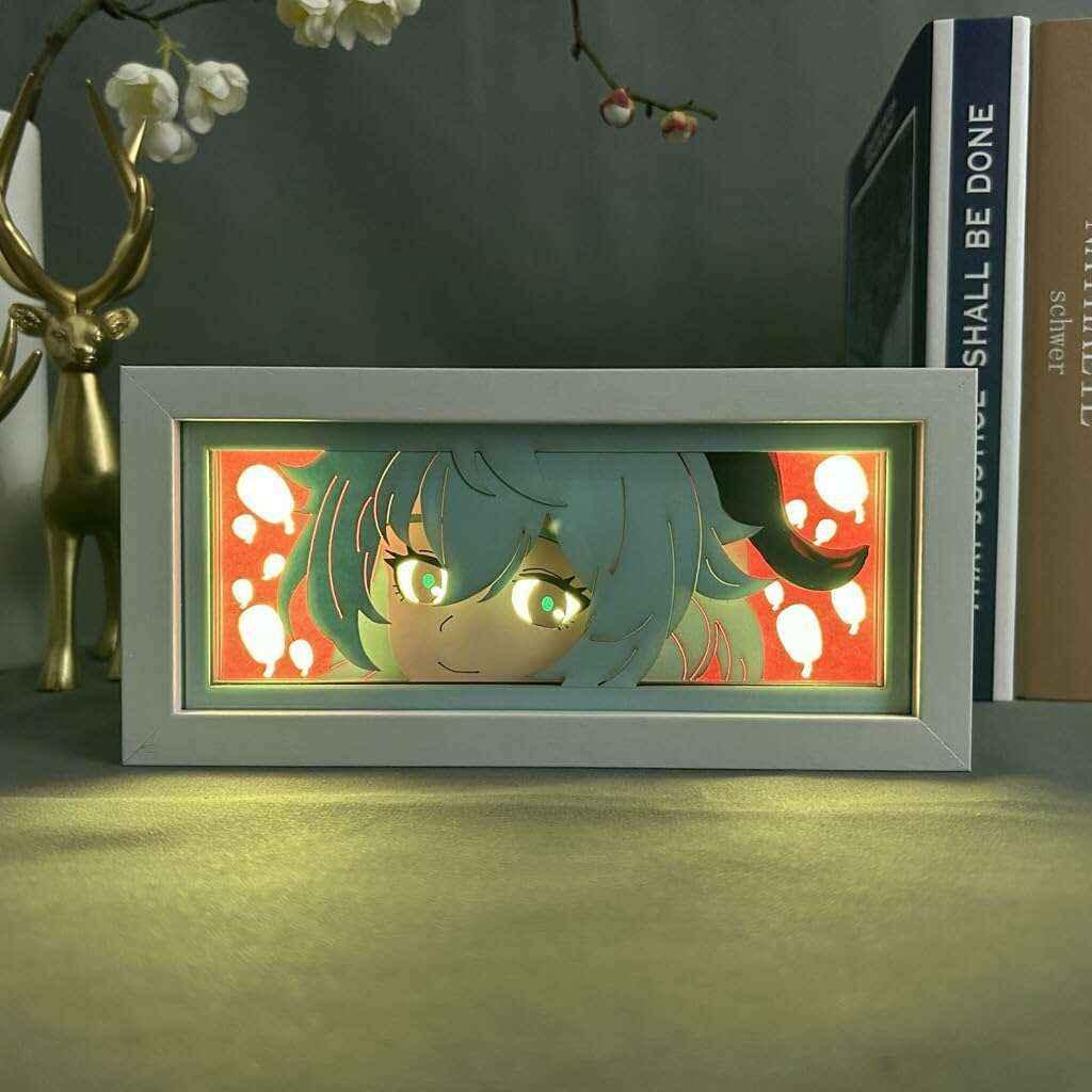 Genshin Impact: Ganyu Light-box - Mikomarastudio
