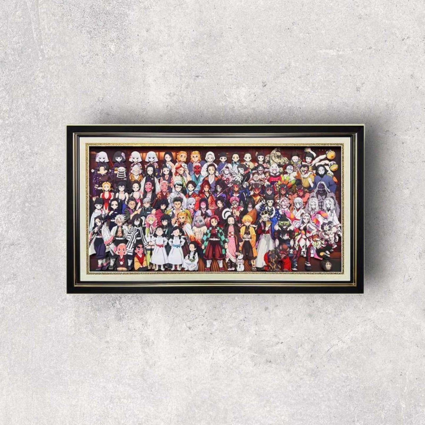 Demon Slayer: Unlimited characters 3D Painting