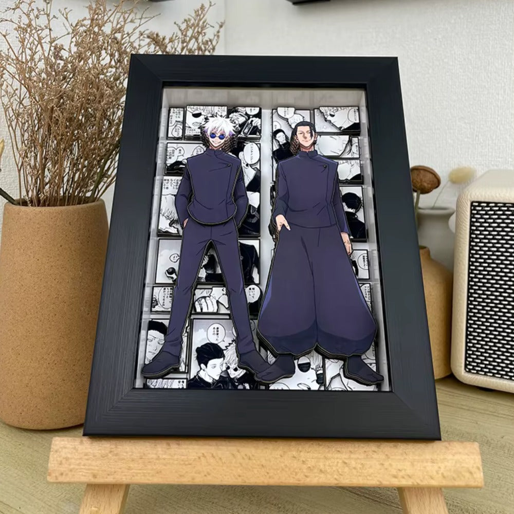 Jujutsu Kaisen: Gojo and Geto 3D Painting