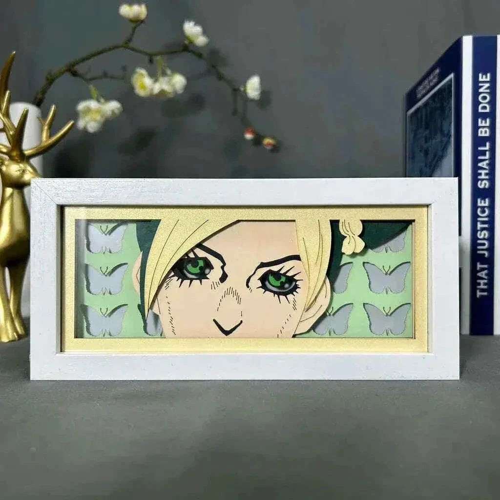 Jolyne Cujoh Lightbox - Mikomarastudio