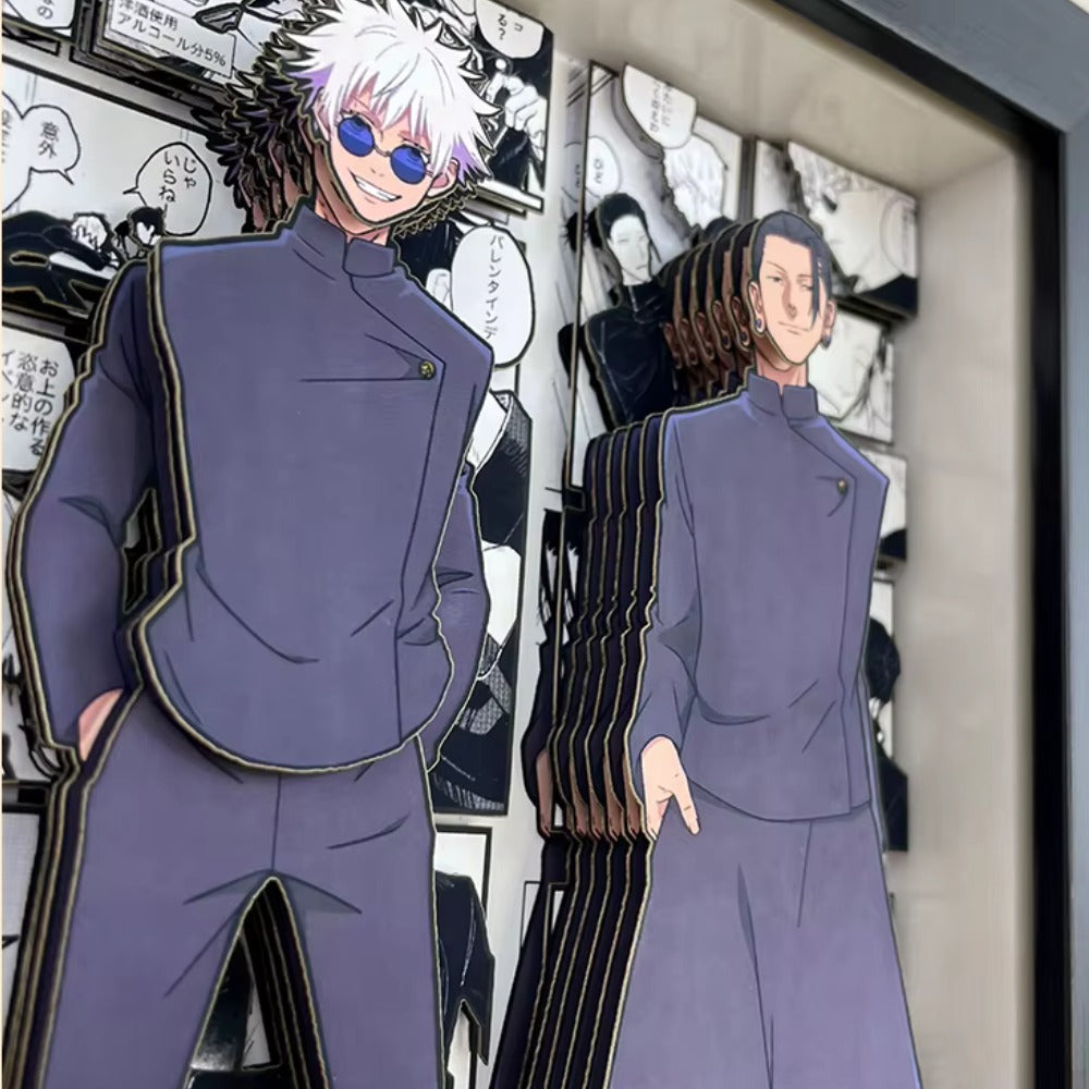Jujutsu Kaisen: Gojo and Geto 3D Painting