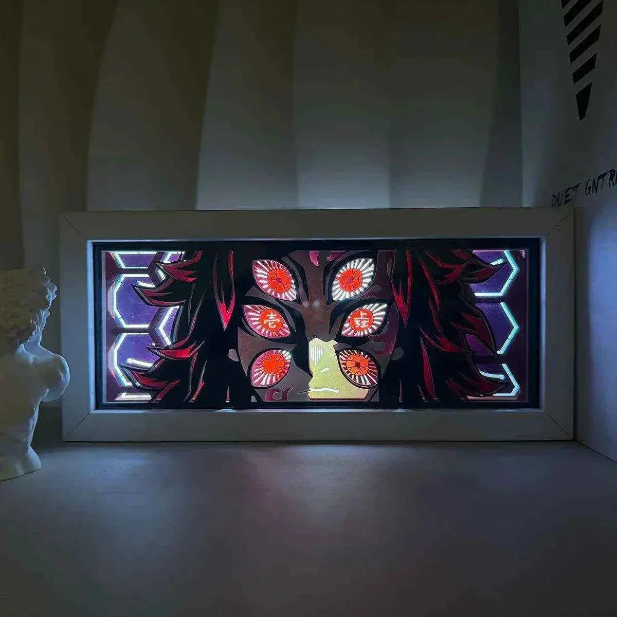 Demon Slayer: Kokushibo Lightbox - Mikomarastudio