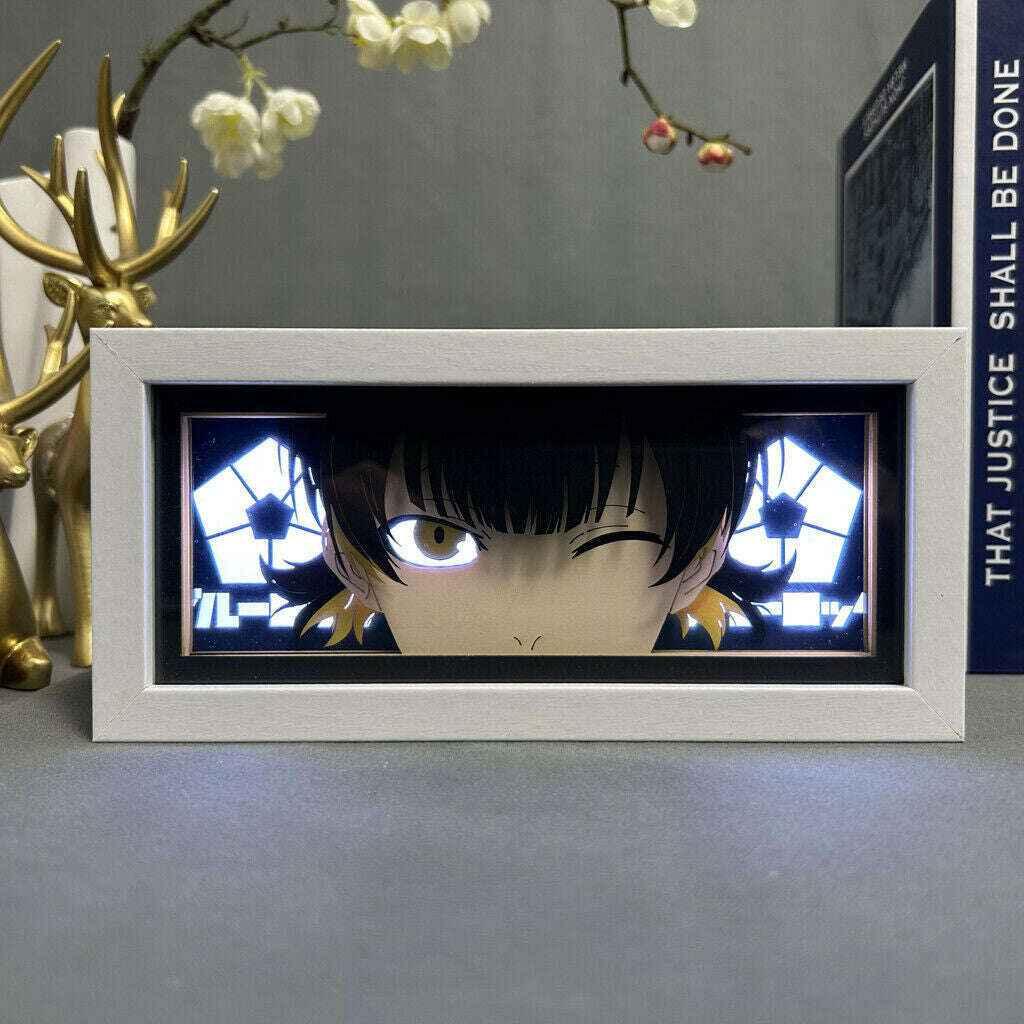Meguru Bachira Lightbox - Mikomarastudio