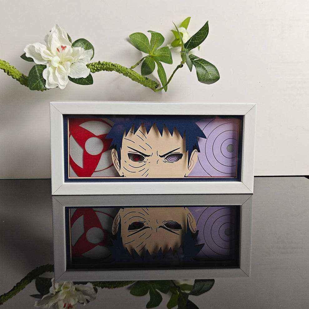 Naruto: Obito Uchiha Lightbox - Mikomarastudio