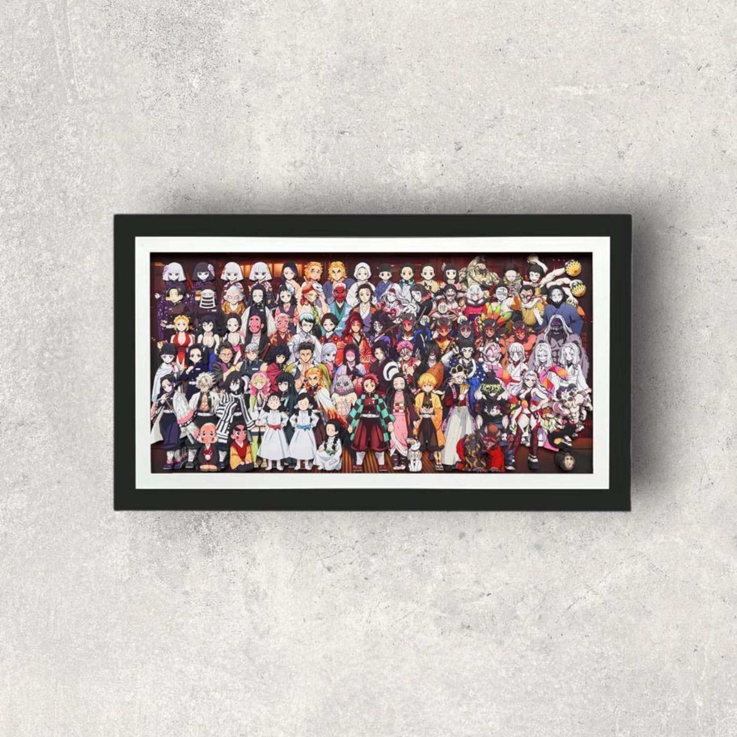 Demon Slayer: Unlimited characters 3D Painting