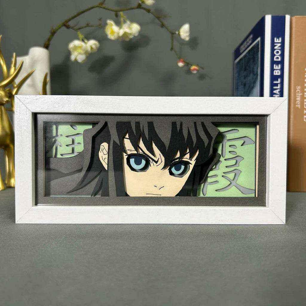 Demon Slayer: Muichiro Tokito Lightbox - Mikomarastudio