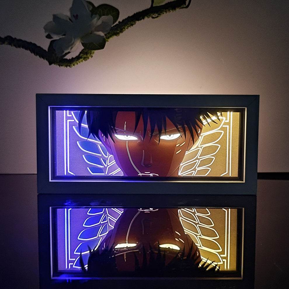 Attack on Titan: Levi Ackerman Lightbox - Mikomarastudio