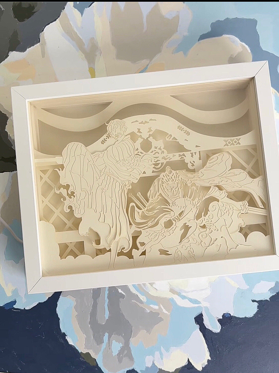 One piece: Zoro and Sanji LED Painting
