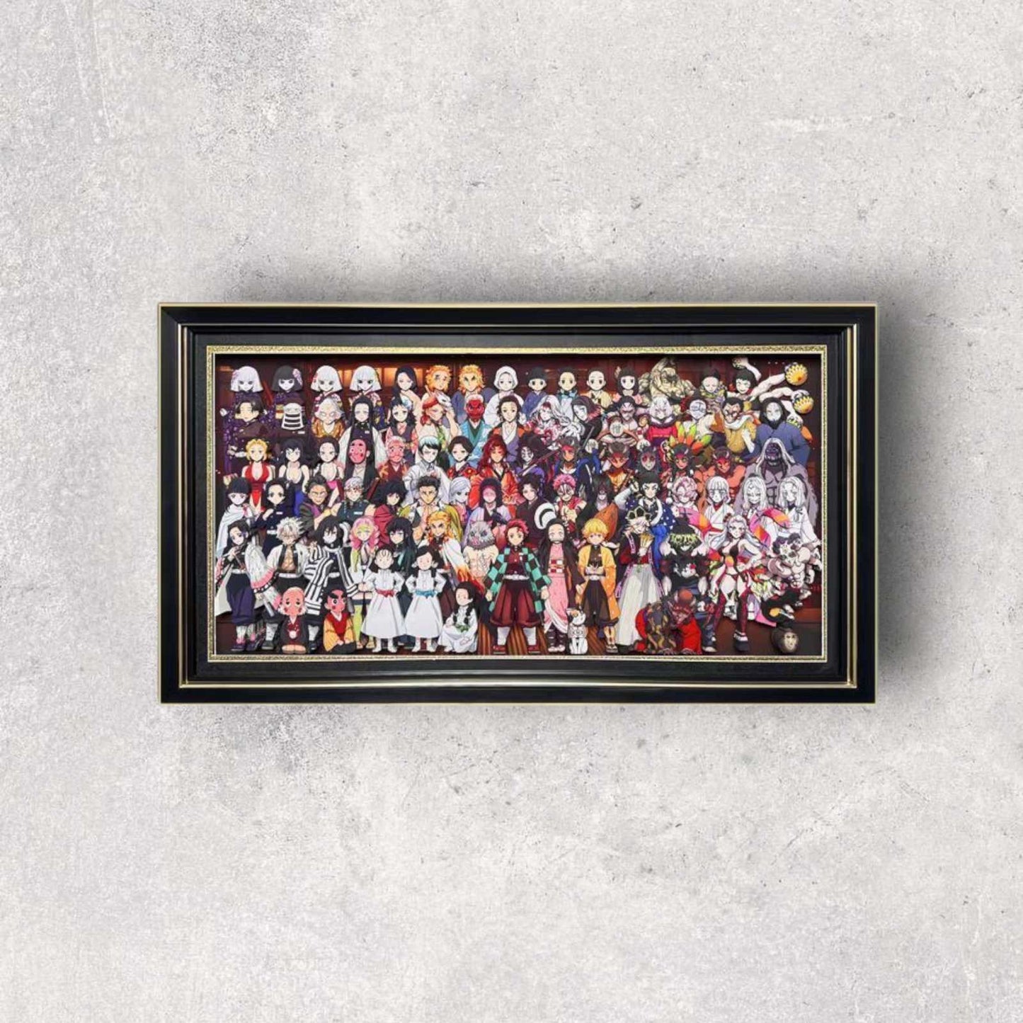 Demon Slayer: Unlimited characters 3D Painting