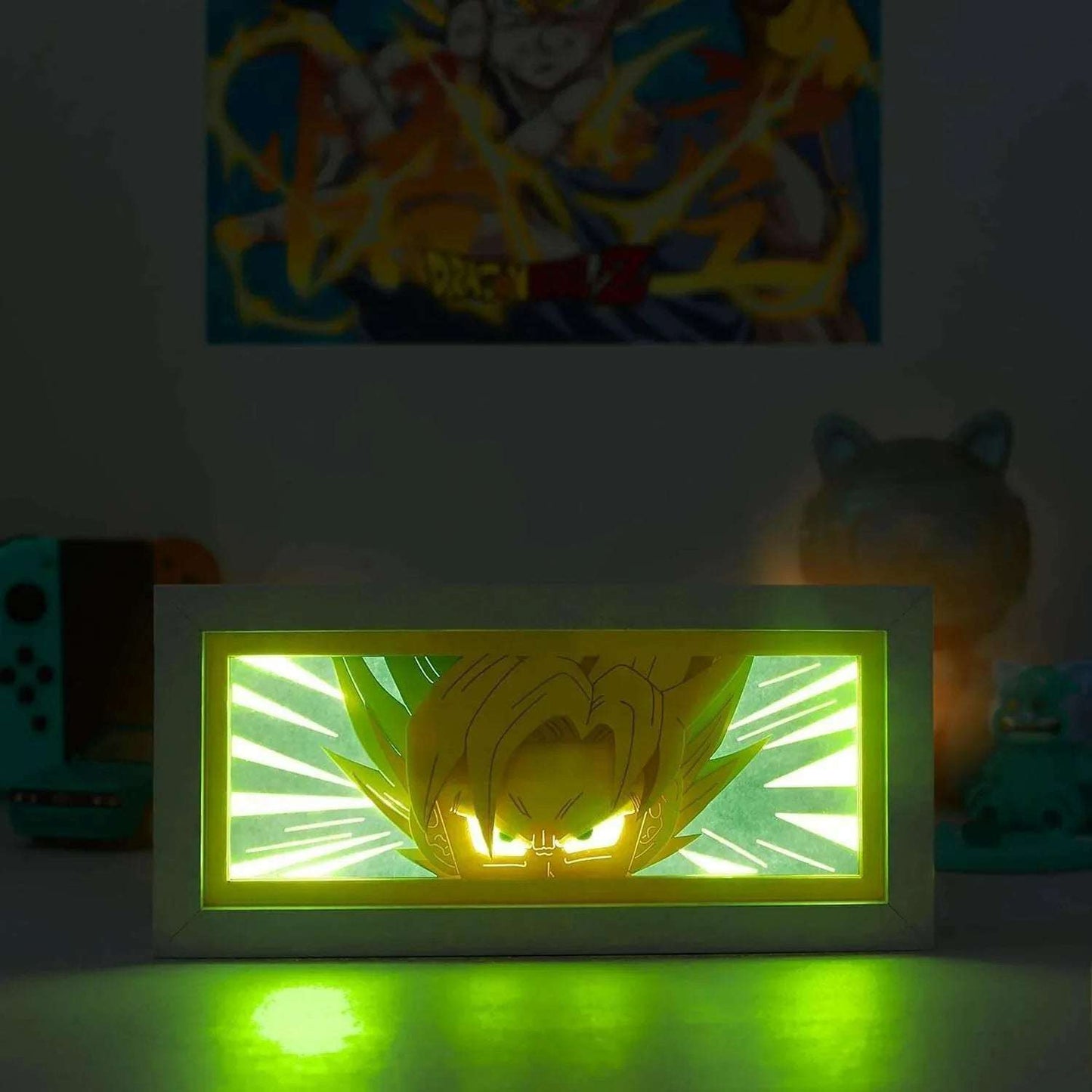 Goku Super Saiyan Lightbox - Mikomarastudio