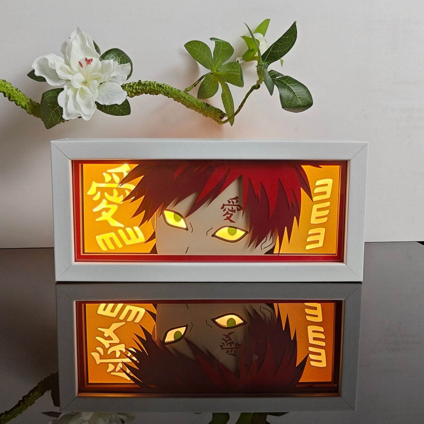 Naruto: Gaara Lightbox - Mikomarastudio