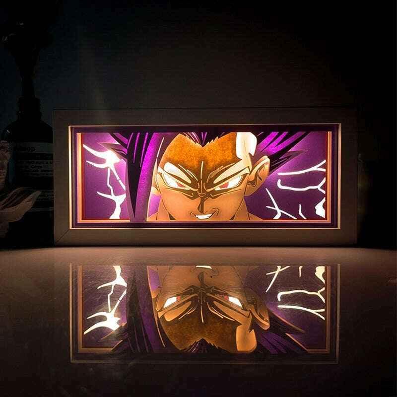 Vegeta Ultra Ego Lightbox - Mikomarastudio