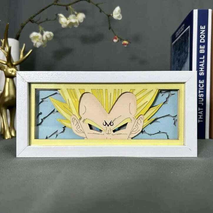 Vegeta Lightbox - Mikomarastudio