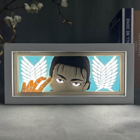 Attack on Titan: Eren Yeager Lightbox - Mikomarastudio