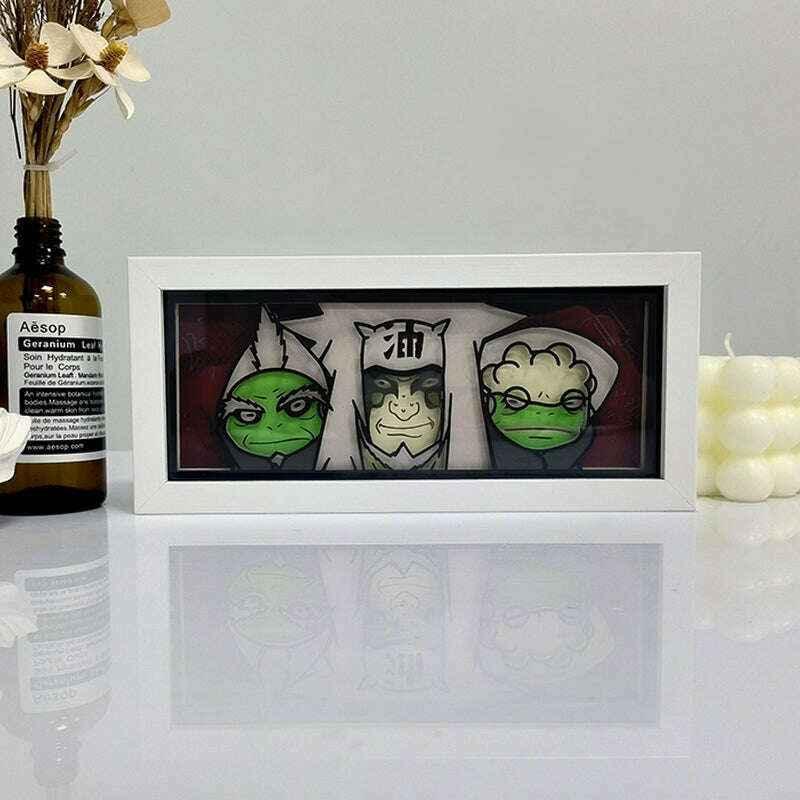 Naruto: Jiraiya Lightbox - Mikomarastudio