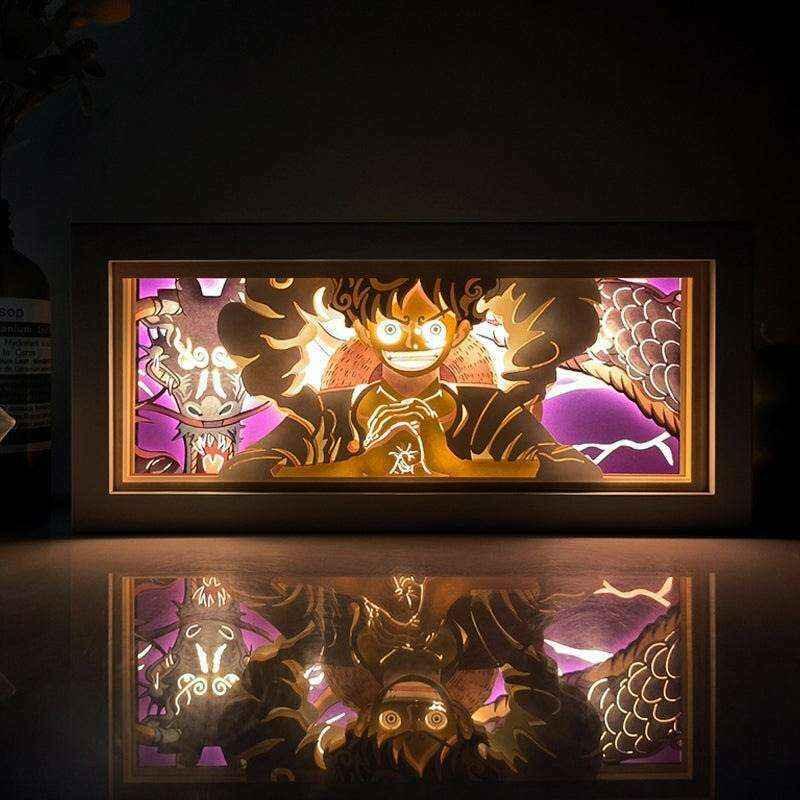 One Piece: Luffy Gear 5 Lightbox - Mikomarastudio