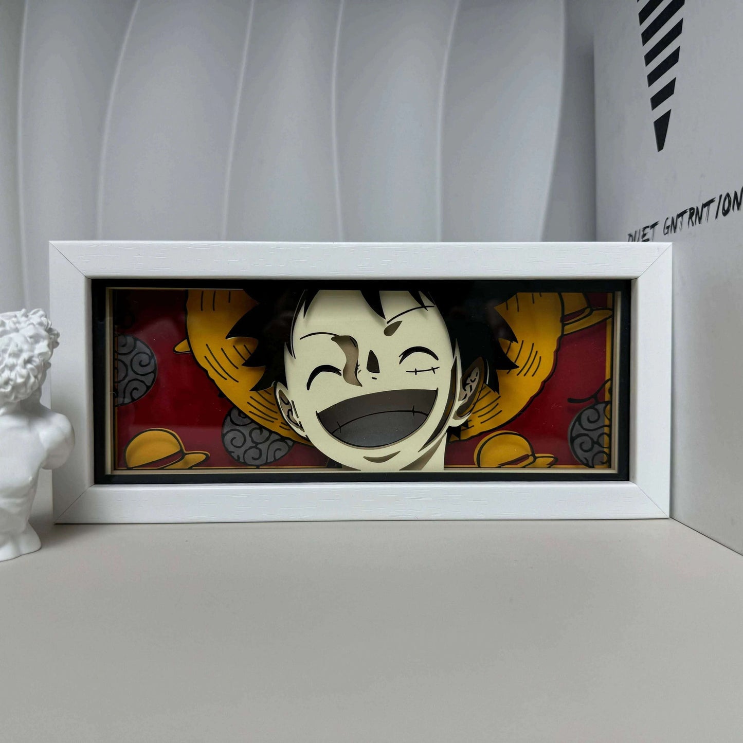 One Piece: Luffy Lightbox II - Mikomarastudio