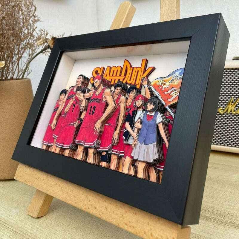 Slam Dunk 3D Stereoscopic Painting II - Mikomarastudio
