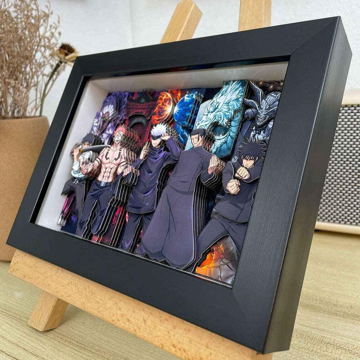 Jujutsu Kaisen 3D Stereoscopic Painting - Mikomarastudio
