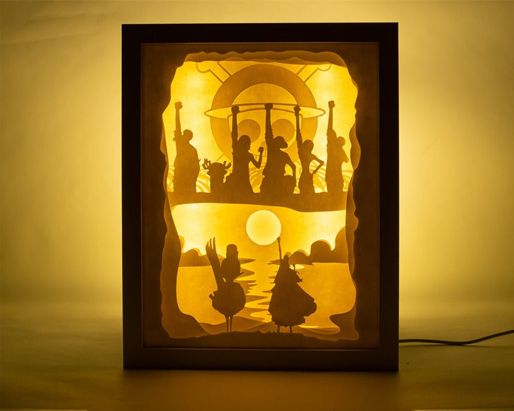 One Piece: Straw hat pirates II LED Painting