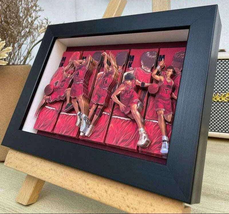 Slam Dunk 3D Stereoscopic Painting III - Mikomarastudio