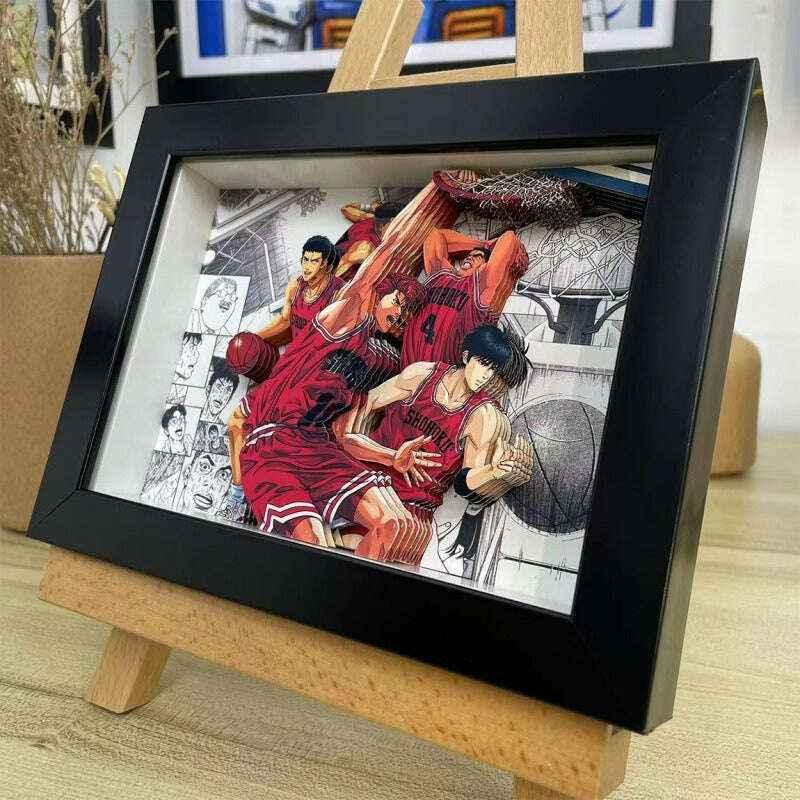 Slam Dunk 3D Stereoscopic Painting I - Mikomarastudio