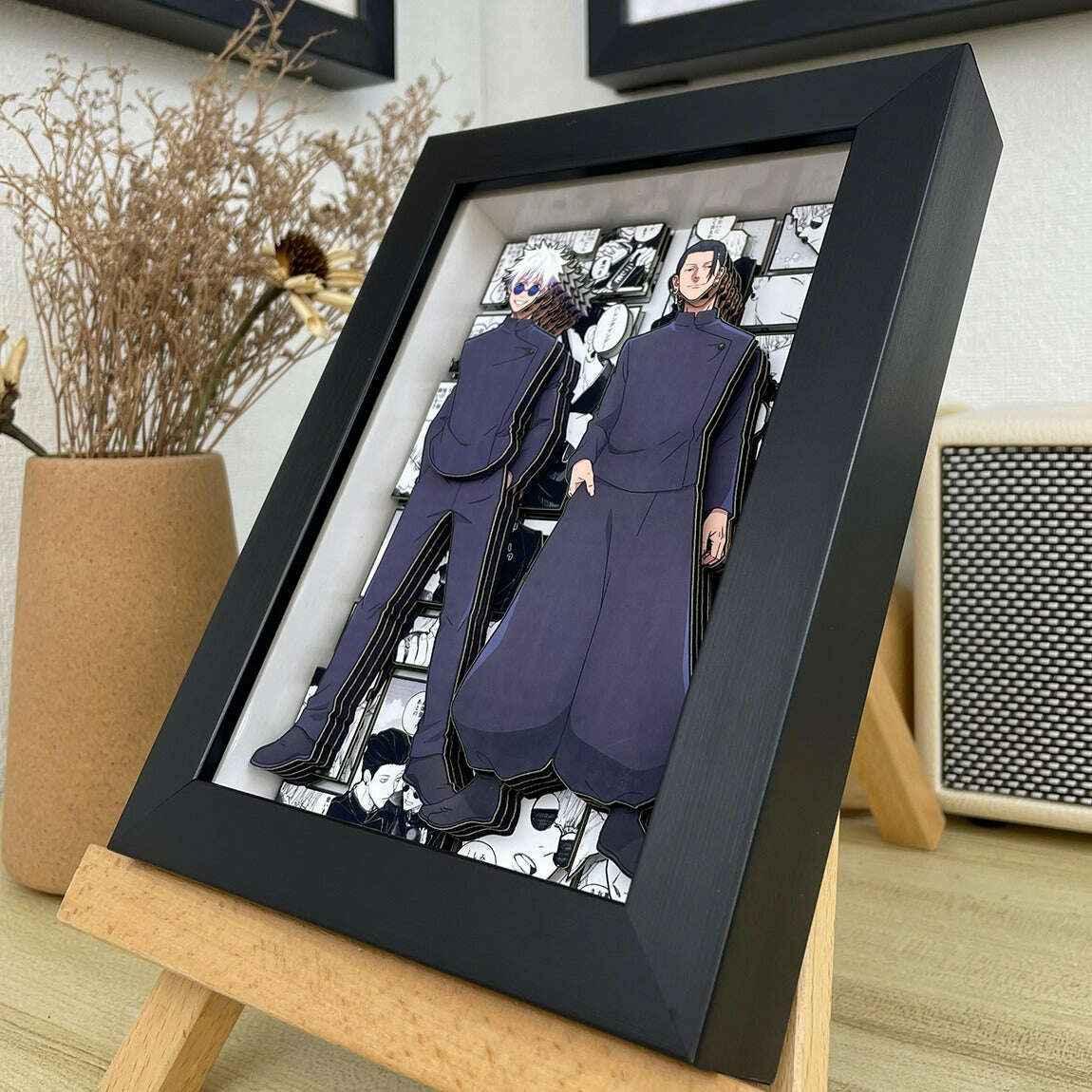 Jujutsu Kaisen: Gojo and Geto 3D Stereoscopic Painting - Mikomarastudio
