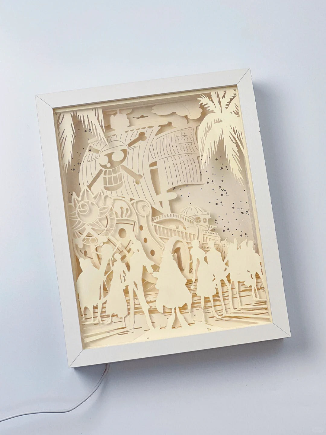 One Piece: Straw hat pirates LED Painting