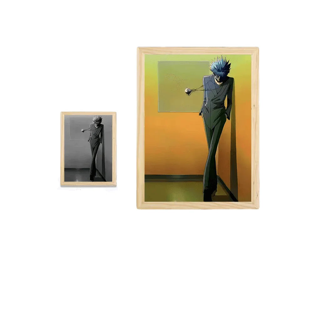 NANA:Shinichi Okazaki LED Painting Lamp - A4 Size - Mikomarastudio