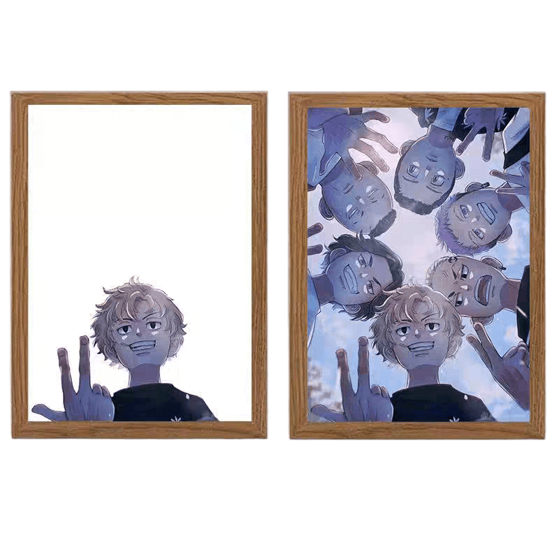 Tokyo Revengers LED Painting - A4 Size