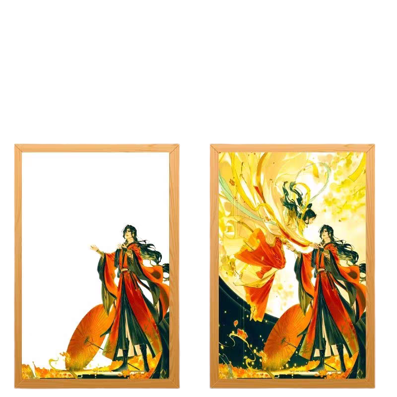Heaven's Official Blessing LED Painting - A4 Size