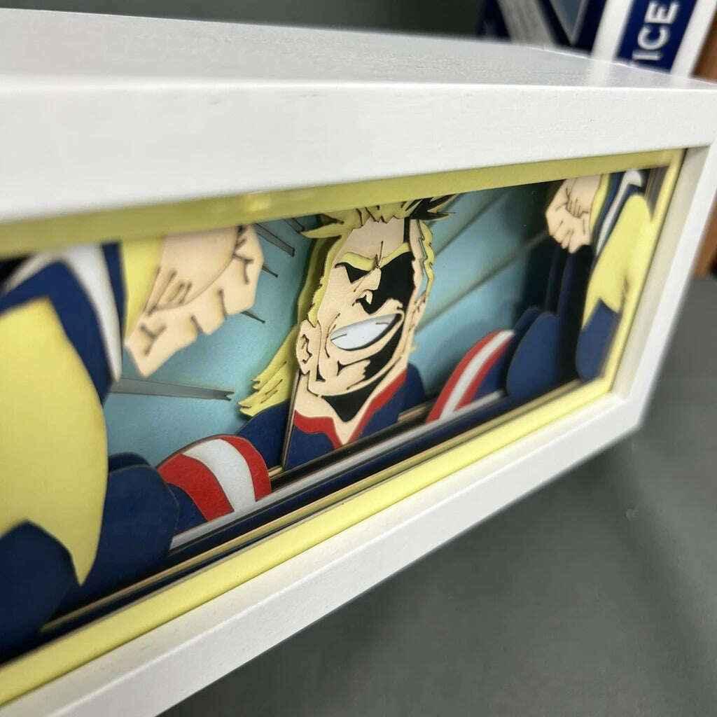 All Might Lightbox - Mikomarastudio