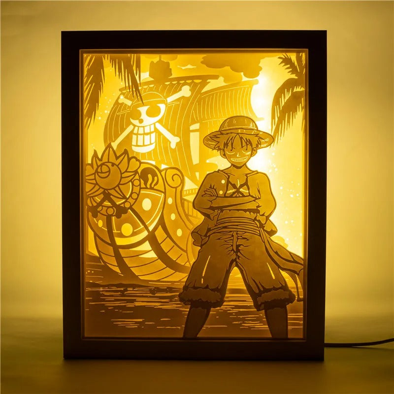 One piece: Monkey D. Luffy II LED Painting