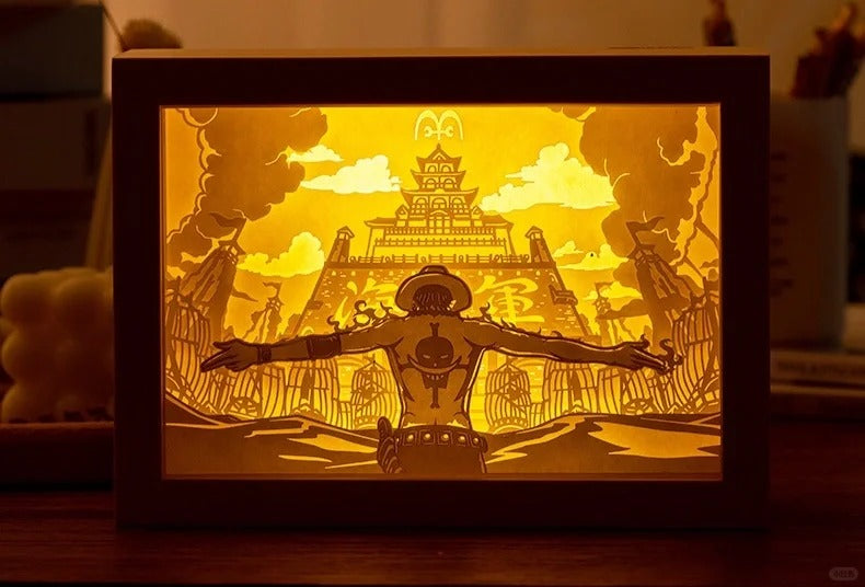One Piece: Portgas D. Ace II LED Painting