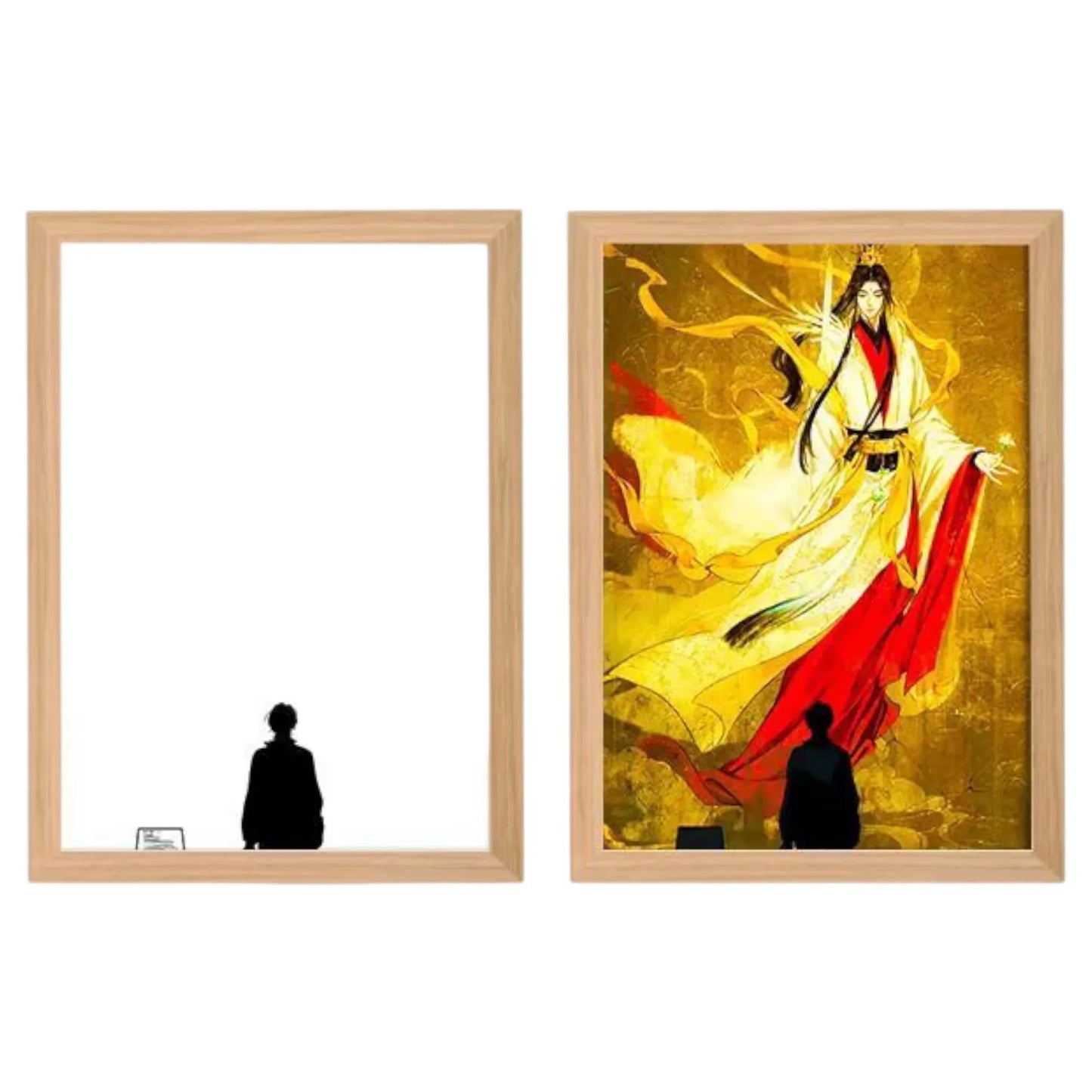 Heaven Official's Blessing LED Painting Lamp 5 - A4 Size - Mikomarastudio