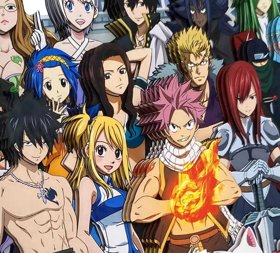 Fairy Tail 3D Stereoscopic Painting