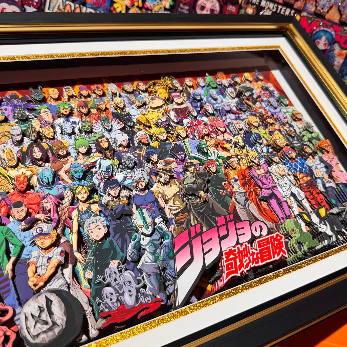 Jojo's Bizzare Adventure 3D Stereoscopic Painting - Mikomarastudio