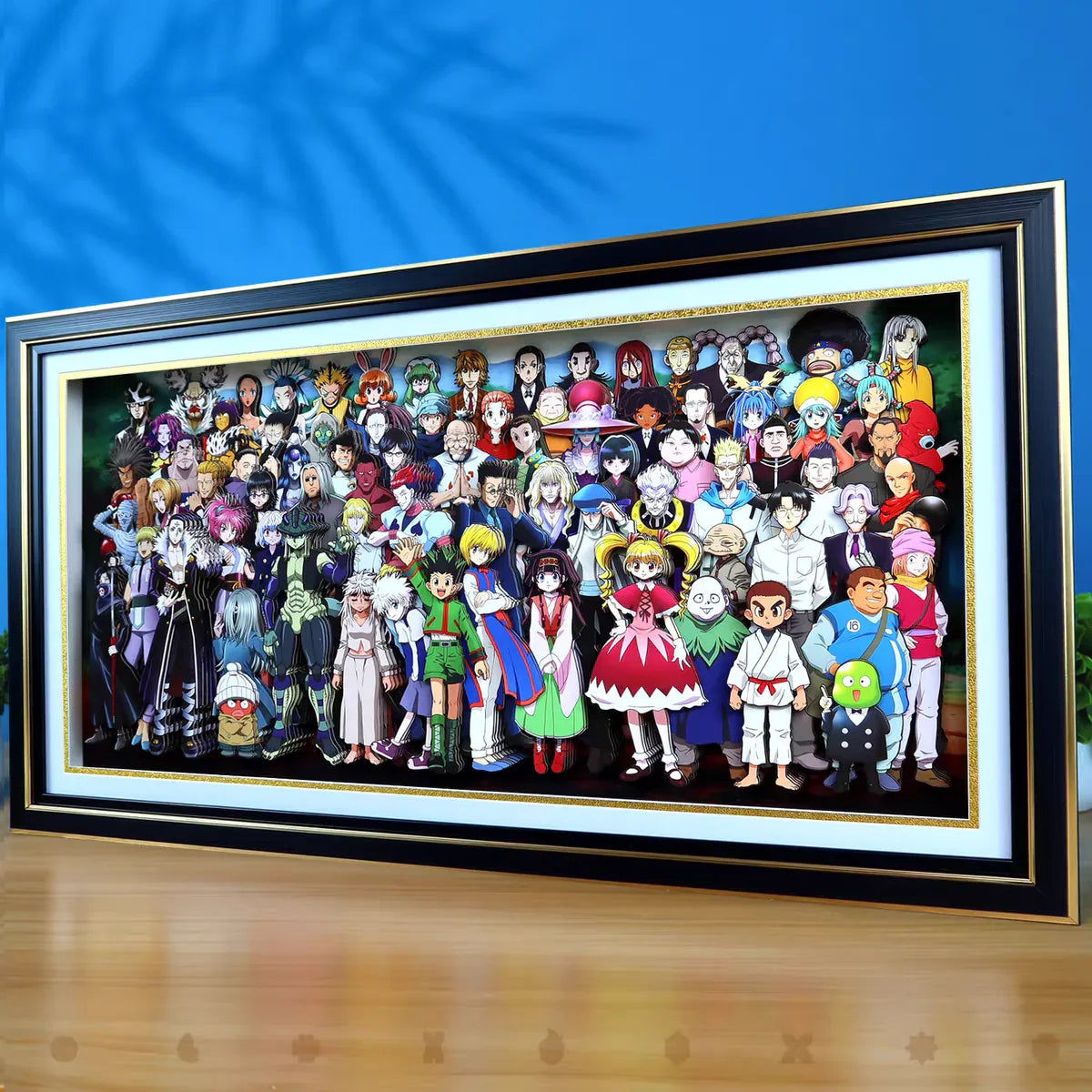 Hunter x Hunter 3D Stereoscopic Painting - Mikomarastudio