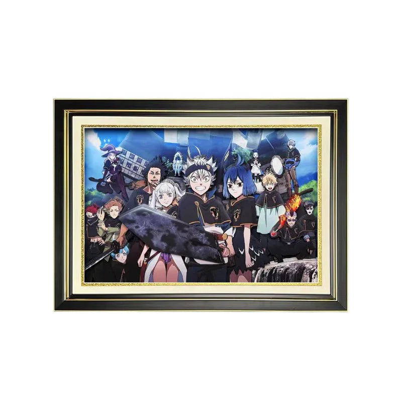 Black Clover 3D Stereoscopic Painting - Mikomarastudio