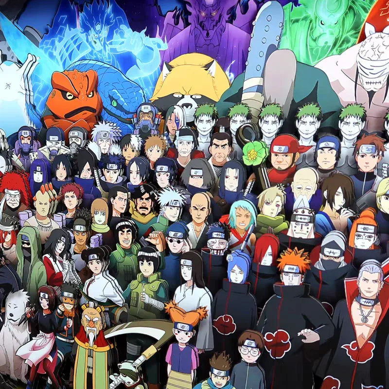 Naruto 3D Stereoscopic Painting - Mikomarastudio