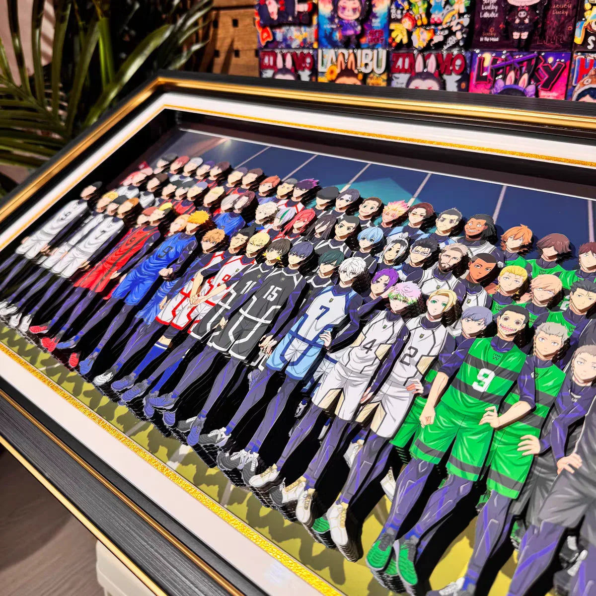 Blue Lock 3D Stereoscopic Painting - Mikomarastudio