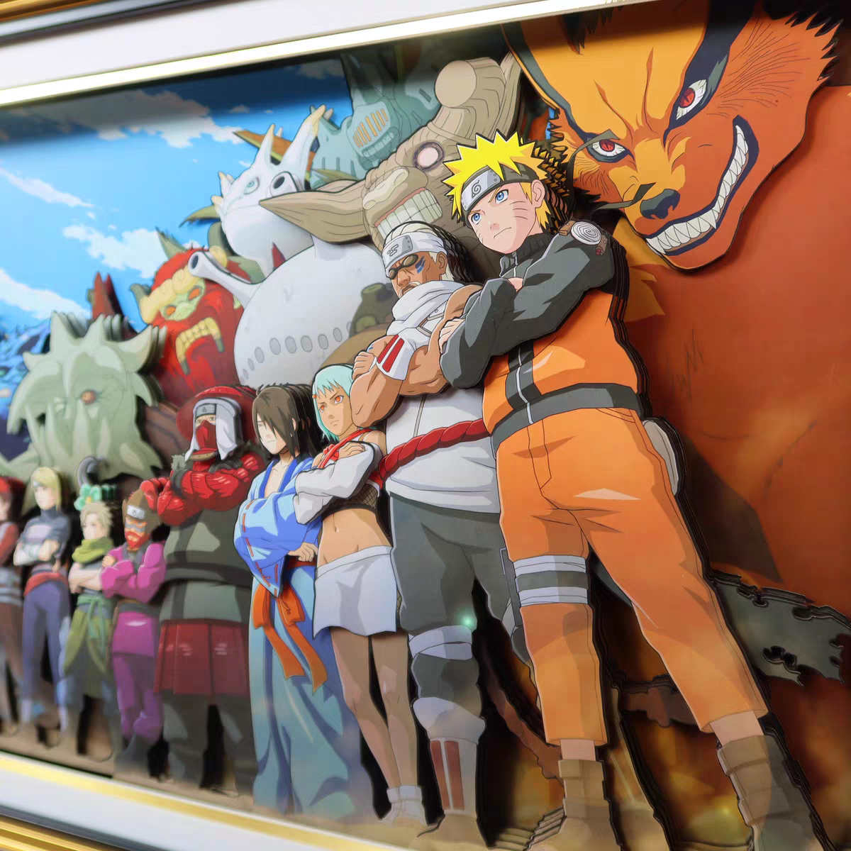 Naruto 3D Stereoscopic Painting