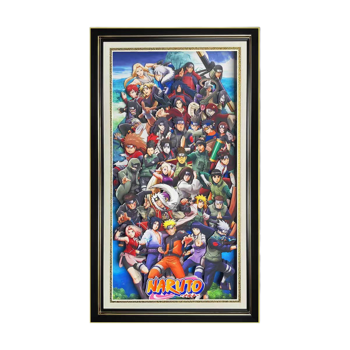 Naruto 3D Stereoscopic Painting