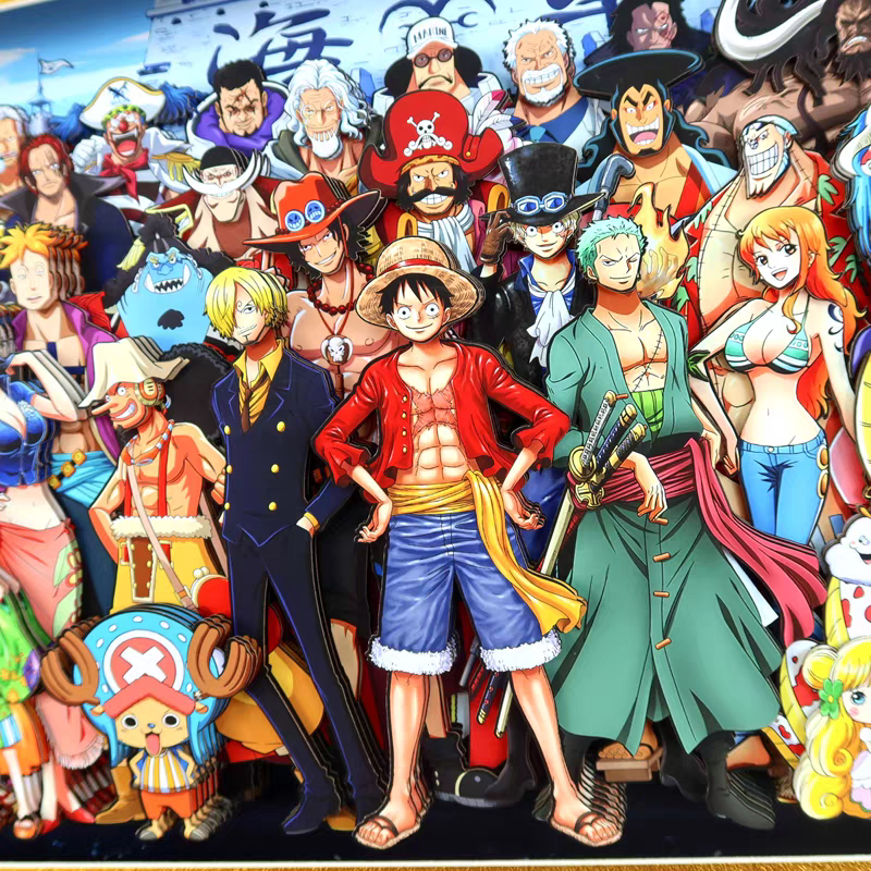 One Piece 3D Stereoscopic Painting