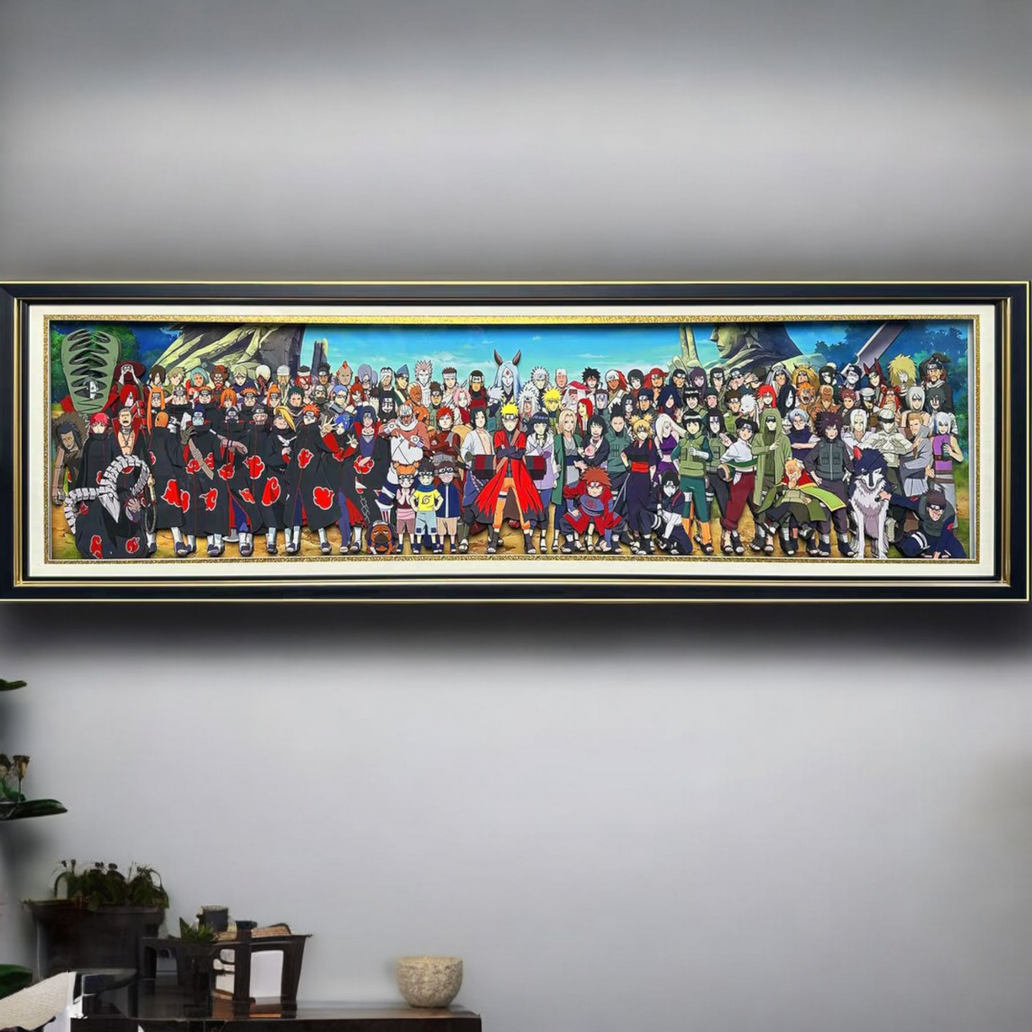 Naruto 3D Stereoscopic Painting