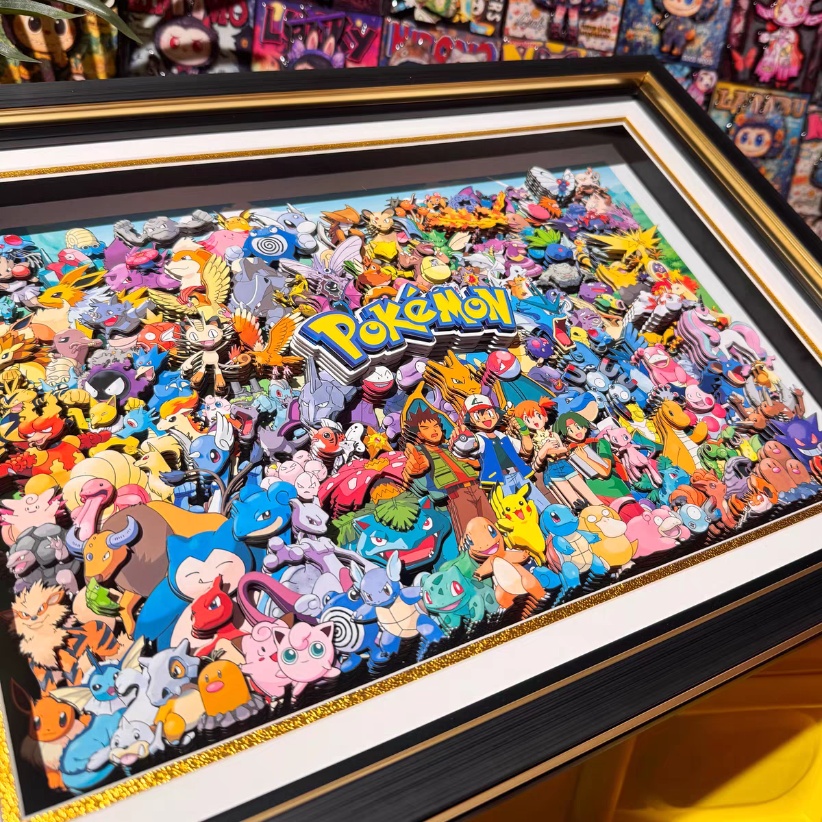 Pokemon 3D Stereoscopic Painting