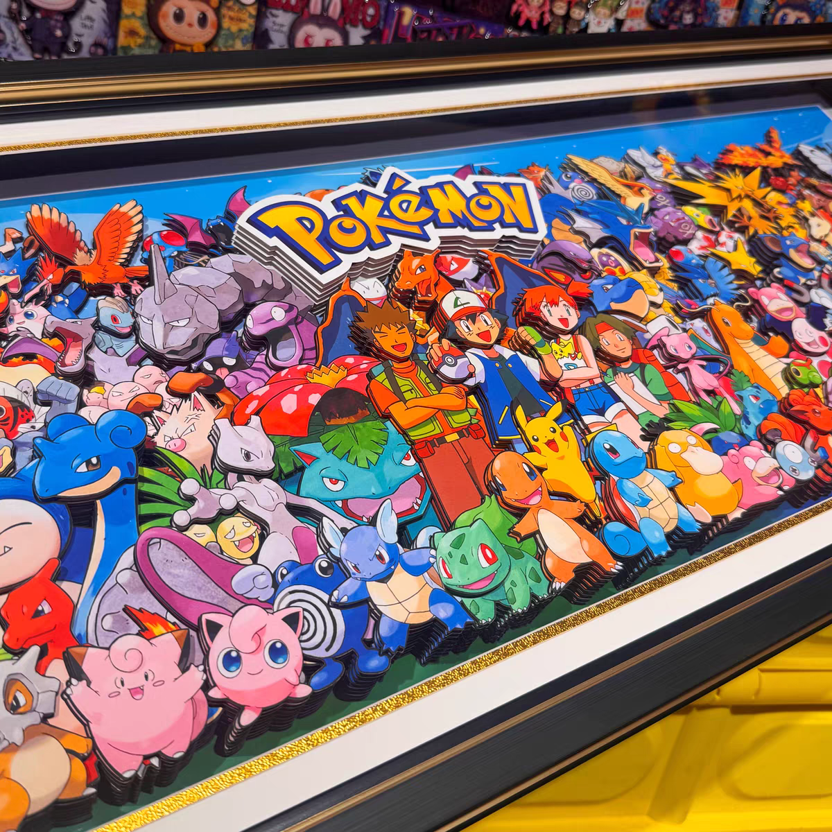 Pokemon 3D Stereoscopic Painting
