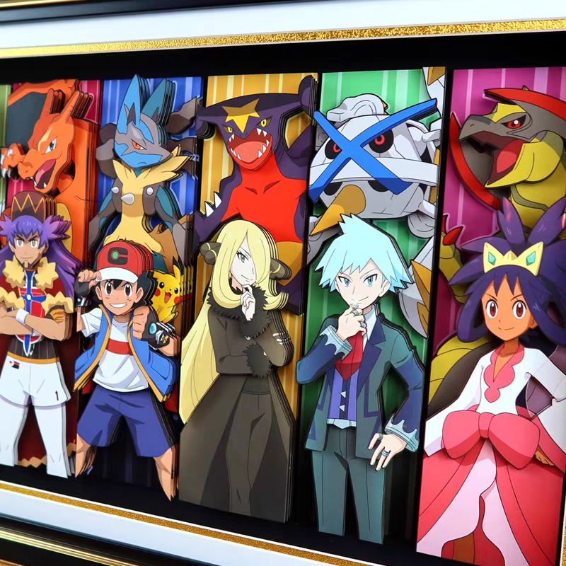 Pokemon 3D Stereoscopic Painting
