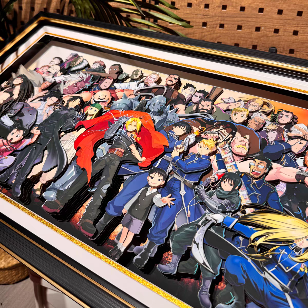 Full Metal Alchemist 3D Stereoscopic Painting